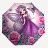 1PC Fairy Butterfly Umbrella-8-Rib Reinforced, Automatic Open, Lightweight & Durable, Cute Fashion Accessory for Outdoor-Y0346