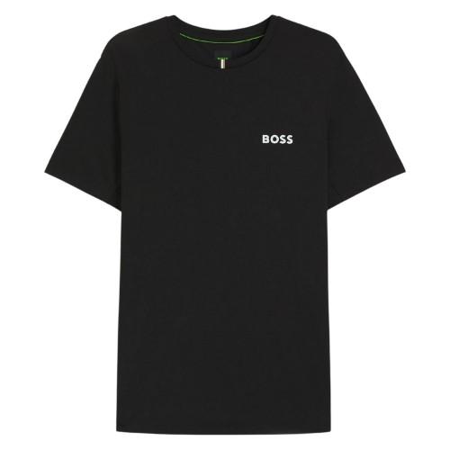 BOSS Mens Pique Odour Control Slim T-Shirt