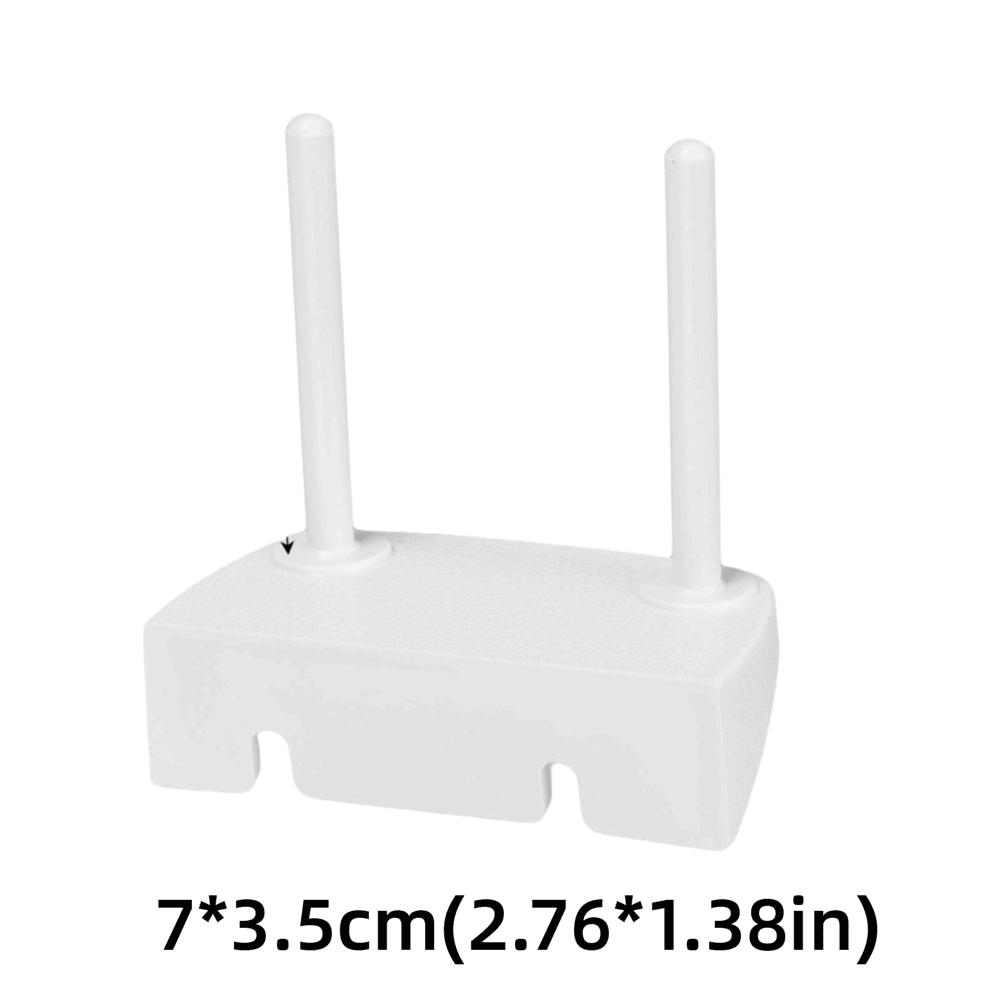 White Sewing Machine Thread Stand Double Spool Pin Spool Thread Stand  Needlework Crewel
