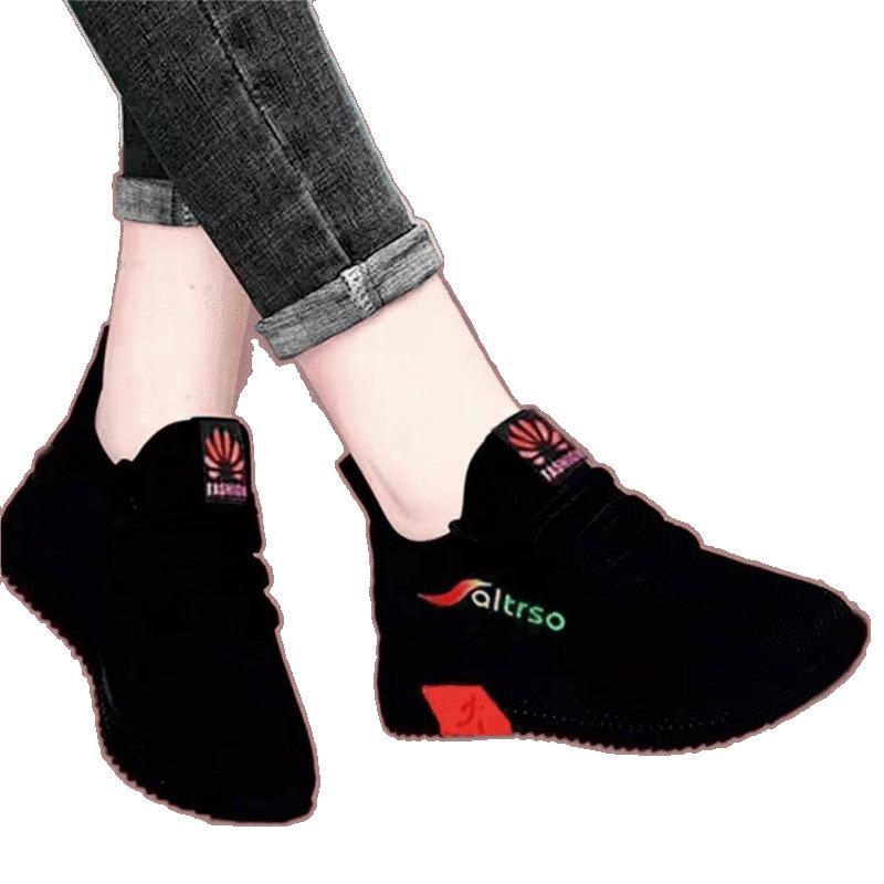 Kitchen new sports shoes women's net shoes spring versatile comfortable mesh soft sole light casual running travel shoes