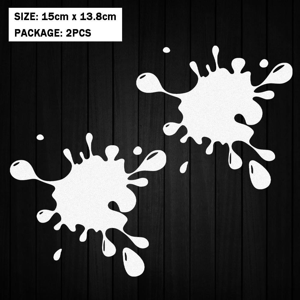 Reflective Motorcycle Decals Interesting Spots Vinyl Accessories Decal Decor Motor Bike Scooter Body Tank Helmet Windshield