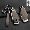 Metal Leather Car Key Case Cover Protector Shell For Morris Garages Mg Cyberster  Smart Remote Keyless Accessories