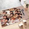 Custom Kpop Team Mat Personalized Name, Polyester Washable Indoor Entryway Rug, Gift for Christmas, Easter, Thanksgiving Day