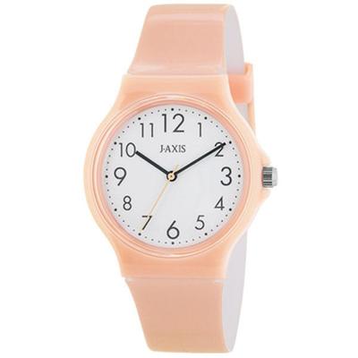 J-AXIS Unisex TCG73-OR (Sun Flame) Round Watch Orange Analog