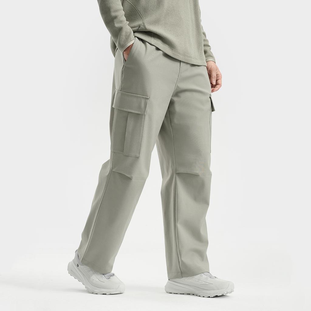 Fila Urban Explore Solid Loose Fit Sports Woven Casual Pants Men Bottoms A11M548804F-BN