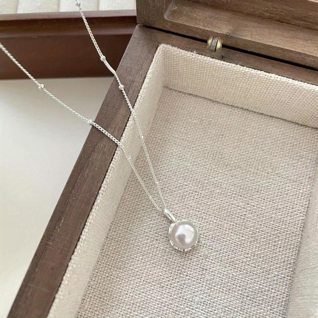 Trendy and Fashionable Thin Chain Pendant Necklace, Simple and Elegant Design, Versatile Jewelry for Girls, Exquisite Accessories for Daily Commuting