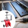 2x High Panel Drawer Front Installation Clamps, Adjustable Practical Cabinet Hardware Jig Carpenter