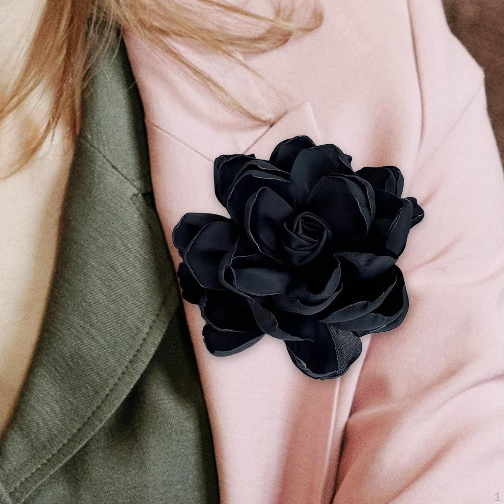 Floral Brooch Pin for Formal Occasions