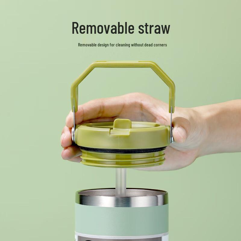 Kabatun Portable 304 Stainless Steel Insulated Tumbler with Straw