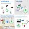 Mini GPS Tracker Bluetooth 5.0 Anti-Lost Device Pet Kids Bag Wallet Tracking for IOS/ Android Smart Finder Locator Accessories