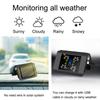 LED Display With 4 External or Built-in Sensors Car Tire Pressure Monitoring System Solar Power TPMS Temperature Warning Fuel Save Intelligent