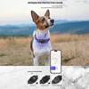 Pet Collar Adjustable Reflective Dog Collar Integrated Protective Cover Can Install Locator