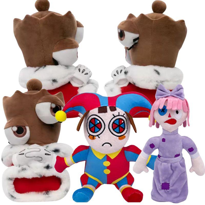 Topmix Unisex Kids The Amazing Digital Circus Plush Toy Soft Stuffed Animation Circus Plushie Doll Christmas Birthday New Year Gifts For Kids