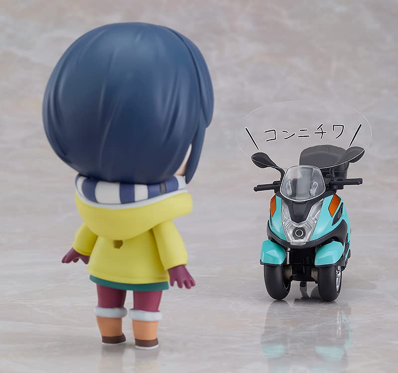 Nendoroid Shima Rin Kolo Plastová Malovaná Pohyblivá Figurka G12909 Yurucamp Tříkolá Verze. Bez měřítka