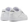Reebok Club C 85 White Black Unisex Sneakers Core-Black 100009940