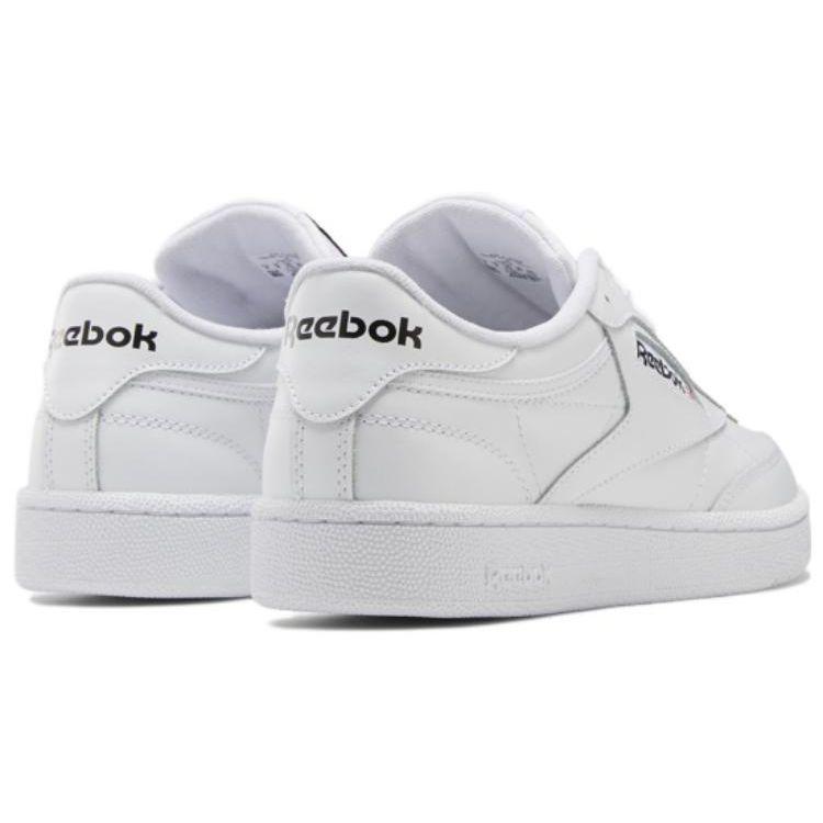 Reebok Club C 85 White Black Unisex Sneakers Core-Black 100009940