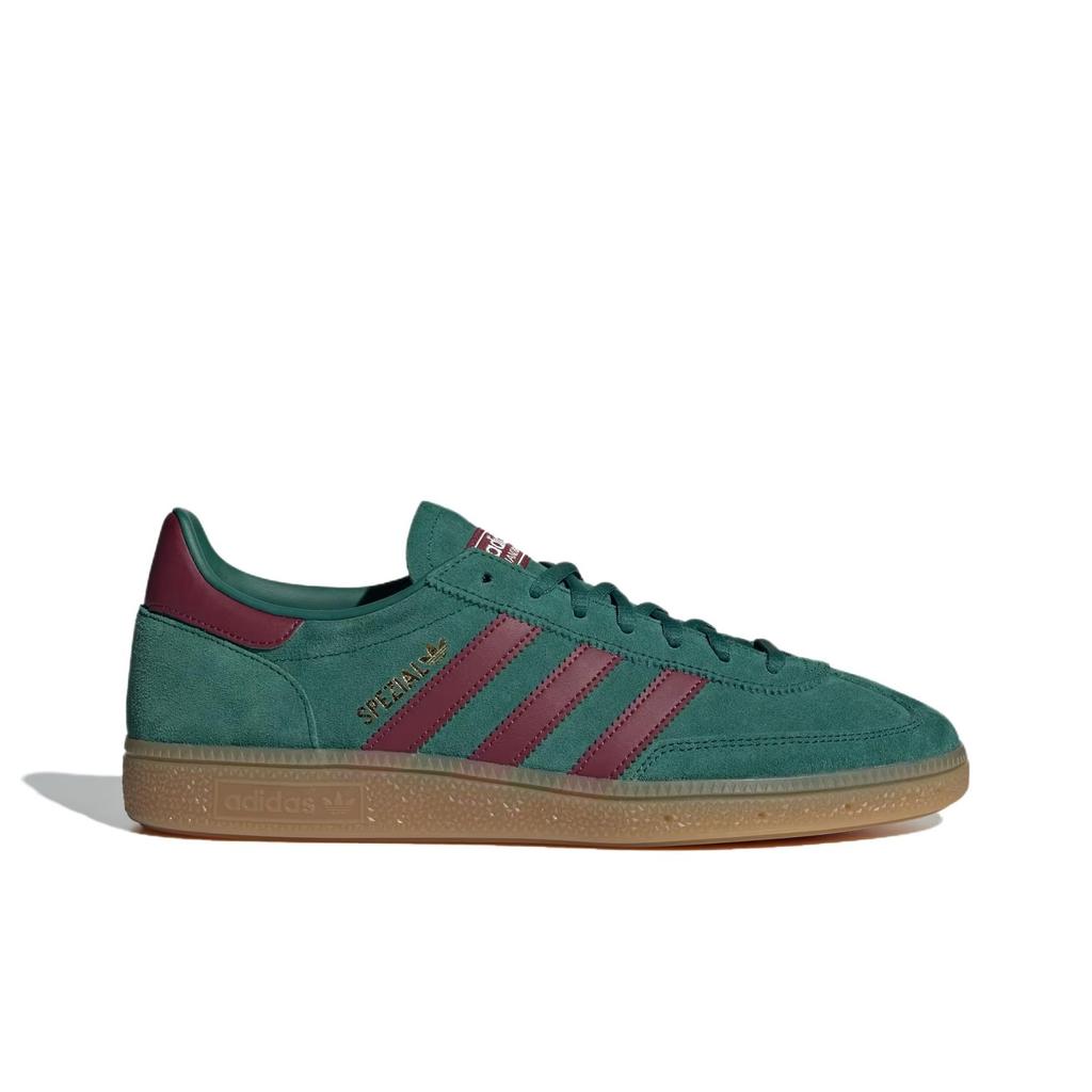 Adidas Handball Spezial Collegiate Green Shadow Red Unisex Sneakers Off-White IH3841