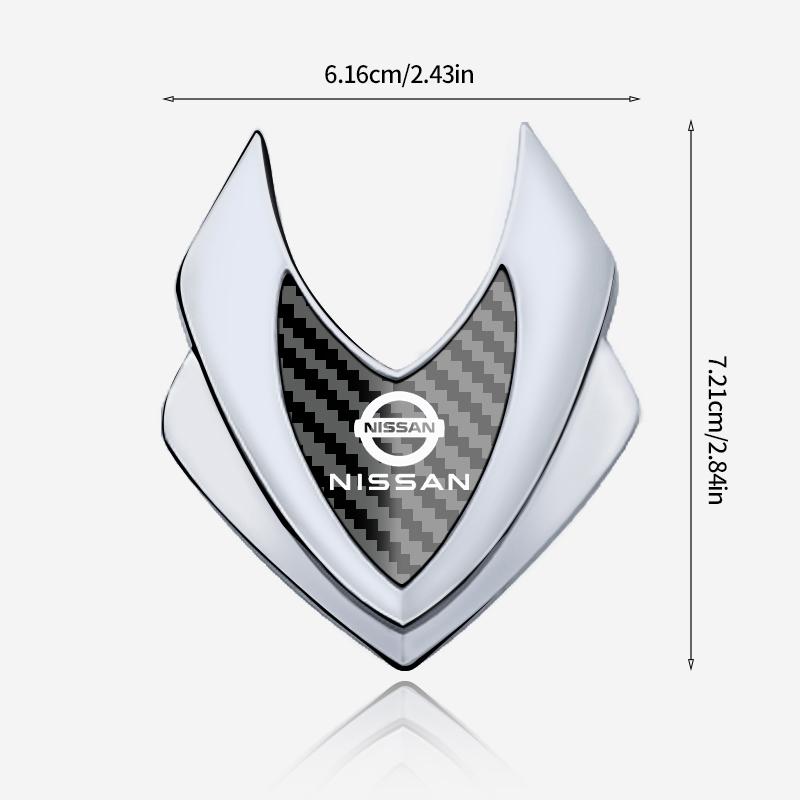 3D Metal Car Side Fender Trunk body Emblem Badge sticker For Nissan J10 X-Trail Qashqai Juke Leaf Micra NOTE Patrol Pulsar NISMO