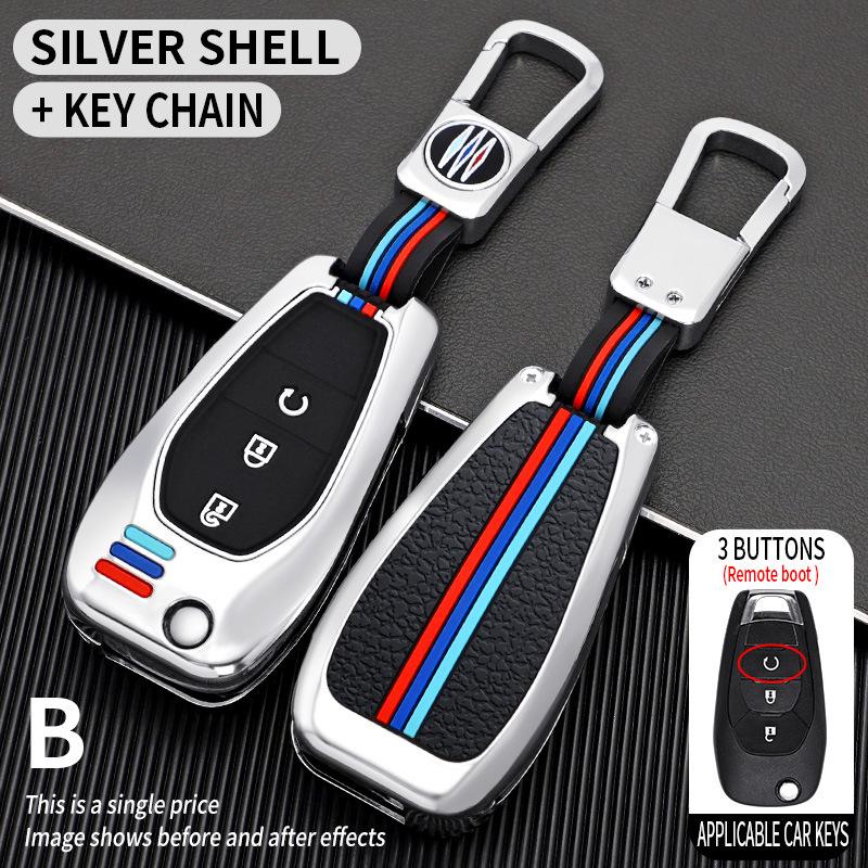 Premium Chevrolet Cruze Key Cover for Men & Women - Personalized High-Grade Shell & Buckle