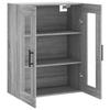 Wall Mounted Cabinet Grey Sonoma 69.5 X 34 X 90 Cm