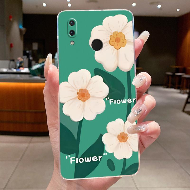 For Huawei Honor Play Case COR-L29 COR-L09 Clear Luxury Fashion Butterfly Flowers Soft TPU Silicone Cover Honor Play Phone Case