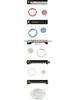 M8 One-Key Start Button Aluminum Alloy Sticker - Car Accessory