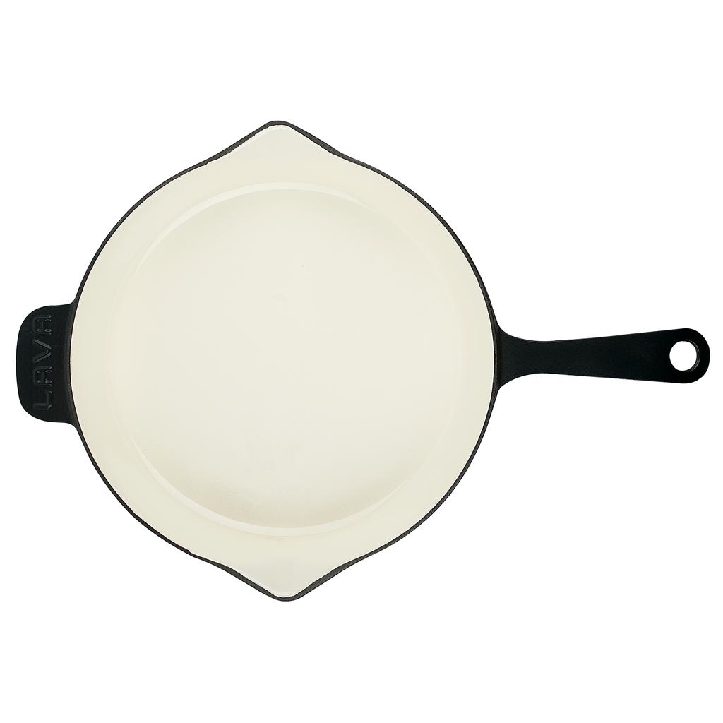 Lava Cast Iron Round Edition Series Saucepan. Long-Stem, Dia. Ø 28cm.  