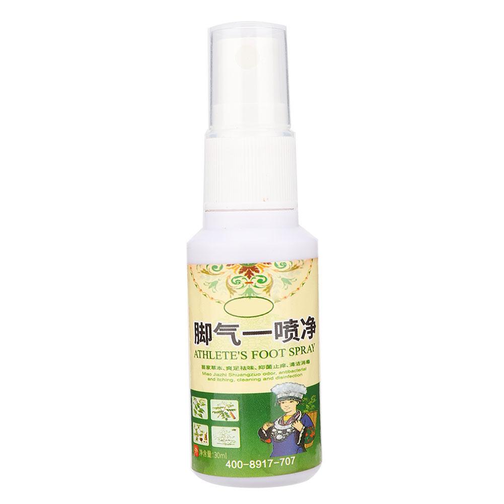 30ml Beriberi Removal Remove Foot Odor Sweat Antibacterial Bacteriostatic Plant Herb Spray