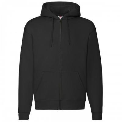 Mens Zip Through Hooded Sweatshirt / Hoodie