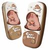 3D Stereo Cute Capybara Pencil Case Drop Resistant Waterproof Student School Supplies Storage Box Hard Shell Decompression Case