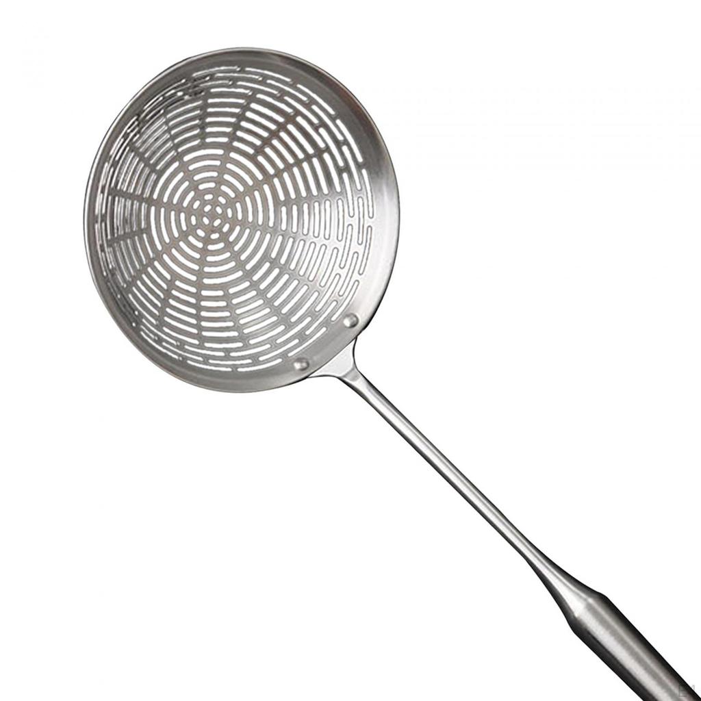Spider Strainer Cooking Skimmer with Hanging Hole Durable Nonstick Stainless Steel for