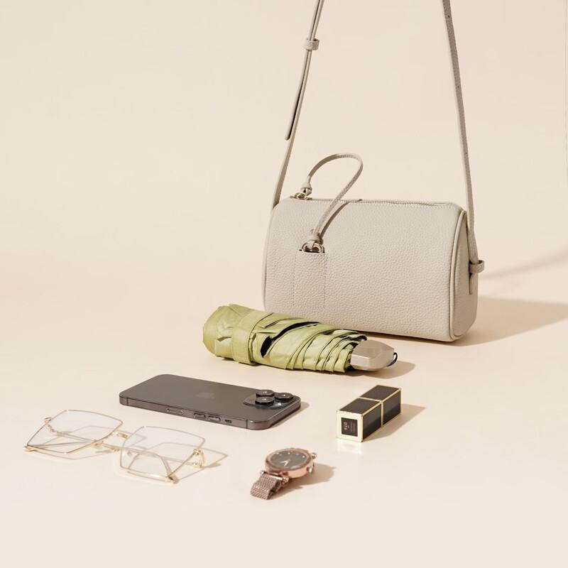 Douxiaozhu Genuine Leather Boston Shoulder Bag