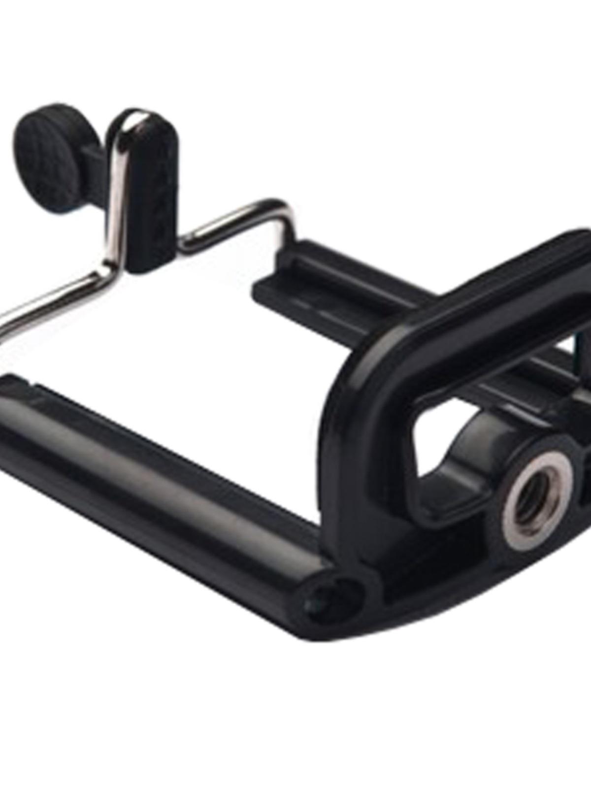 

Phone Tripod Adapter & Clip for Selfie Stick and Desktop Streaming Large Clip (55-85mm)