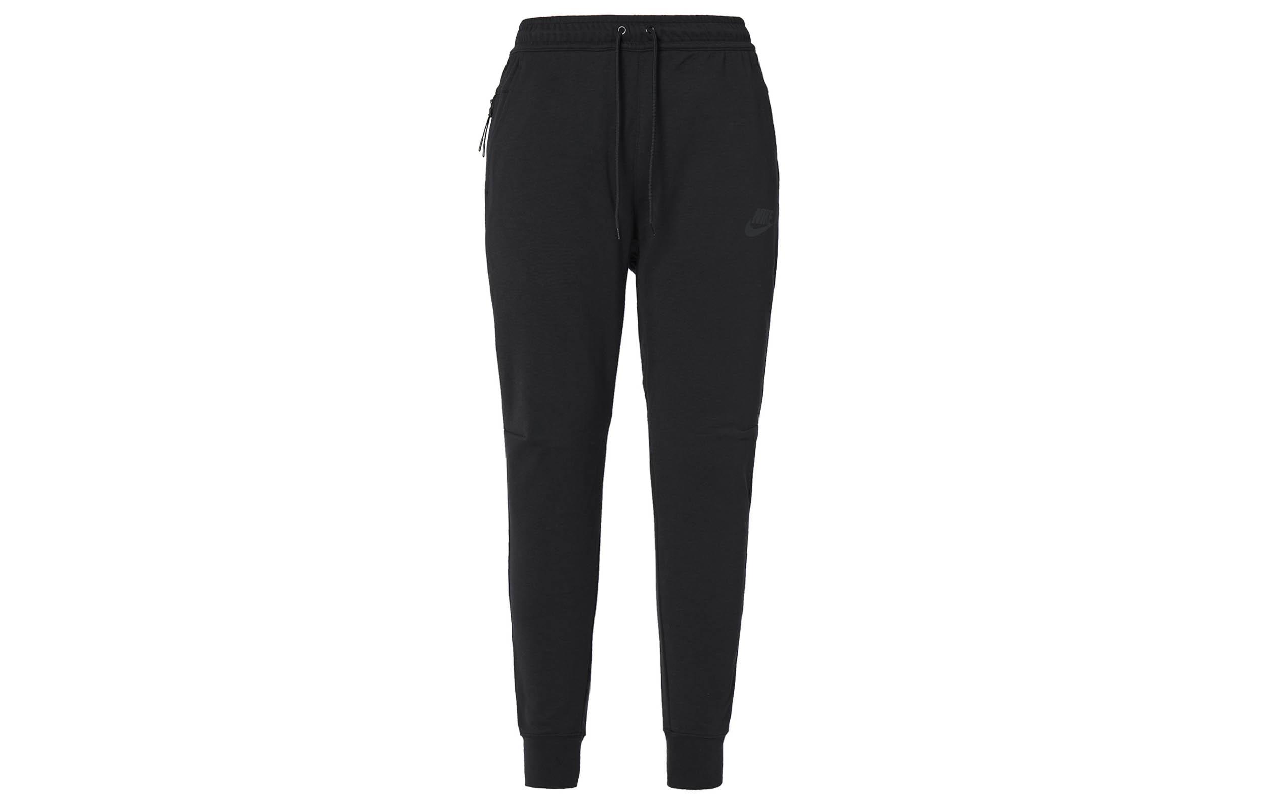 

Nike Knitted Sweatpants Men s Black Moderate Skinny Pants DR9090-010 L