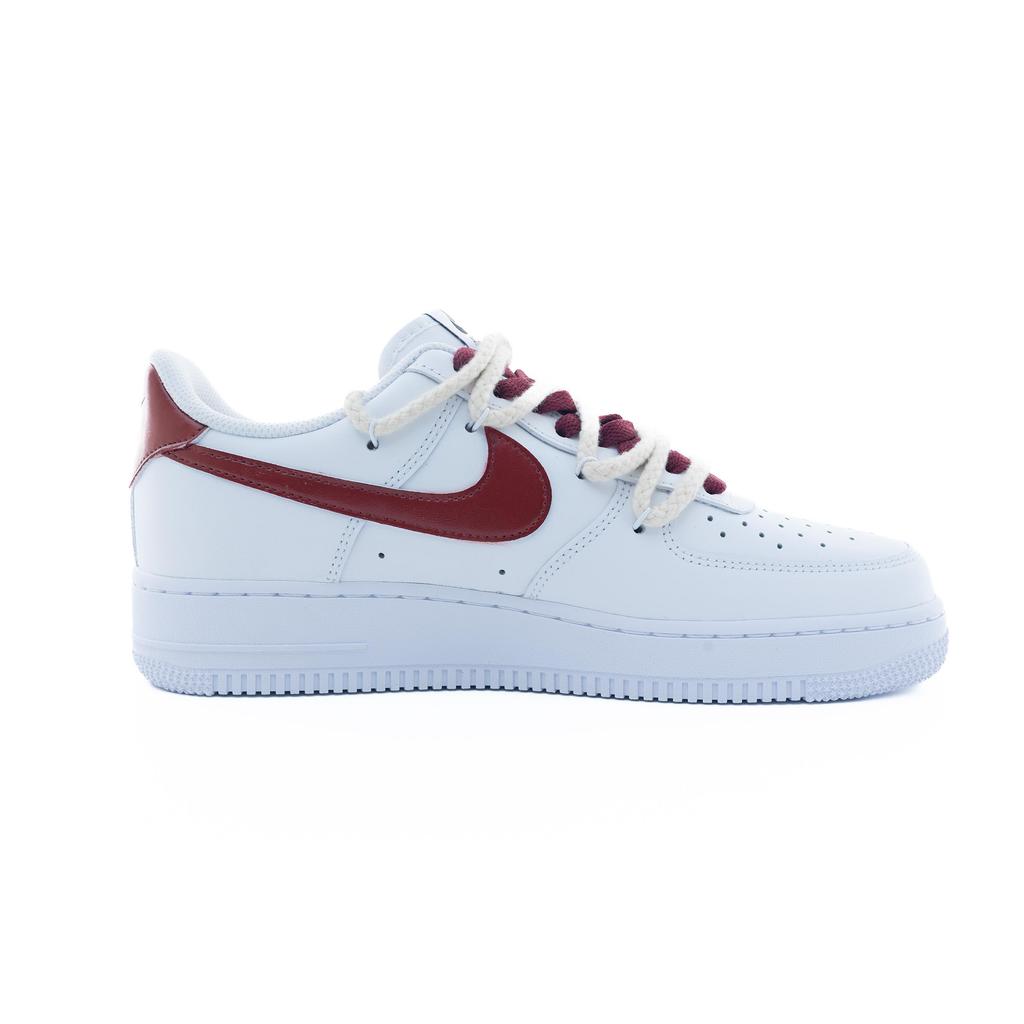 Nike Air Force 1 Auspicious Horse Synthetic Leather Abrasion Resistant Low Top Skateboard Shoes Women's White DD8959-100(Team240-)