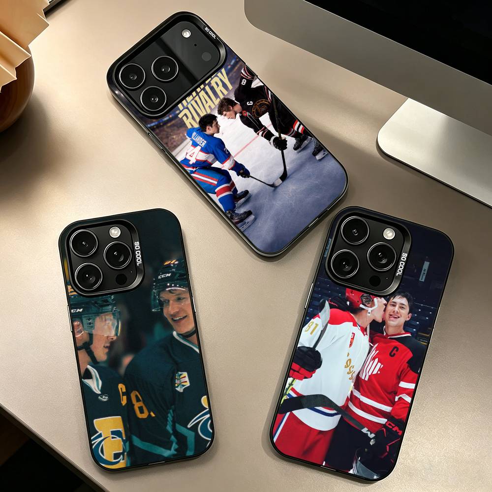 Ice H-Heated R-Rivalry Romance Phone Case For iPhone 17,16,15,14,13,12,11 Plus,Pro Max,XS,Colorful Silver Black Cover