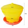 Automatic Chicken Bird Feeder, Farm Feeding Bucket, Detachable Bowl, Livestock Breeding