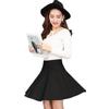 2024 Plus Size A-Line Mid-Length High-Waisted Puffy Skirt for Women - Sailor Dance Style