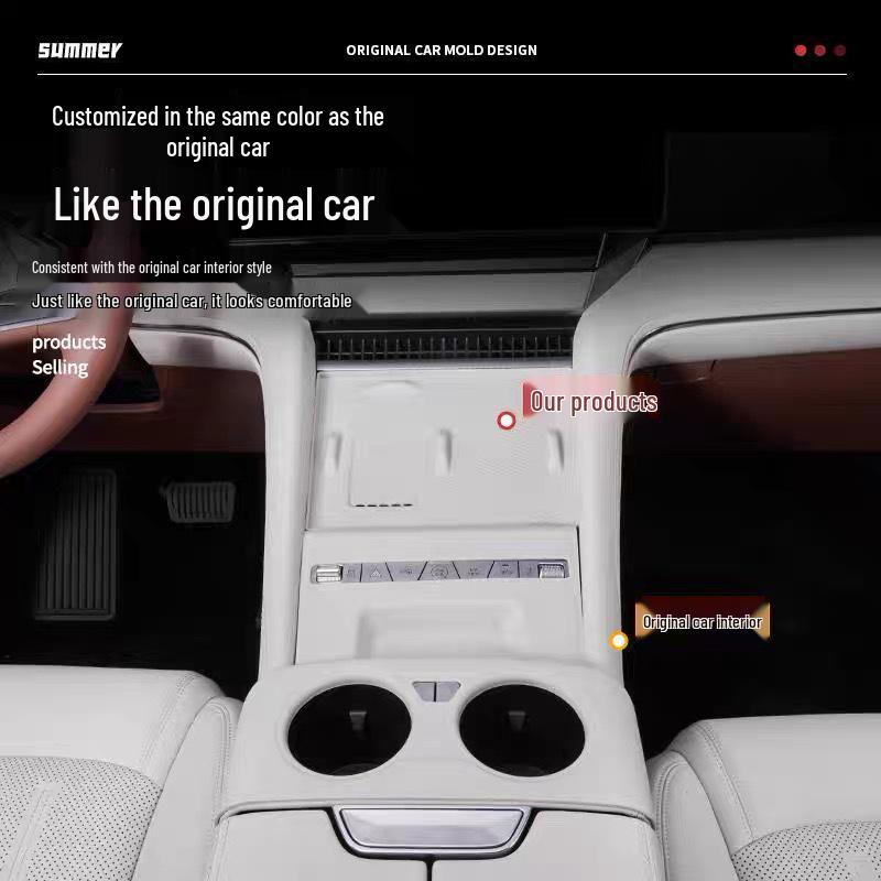 BYD Wireless Charging Silicone Pad for Car Interior Modification