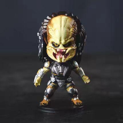 1pcs Predator Concrete Jungle Action Figure SCARFACE Clan Leader Warrior Elder Chief Predator Collectable Toys Horror Gifts