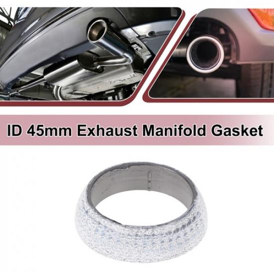 ID 45mm Exhaust Manifold Gasket Exhaust Donut Gasket Muffler Ring Graphite