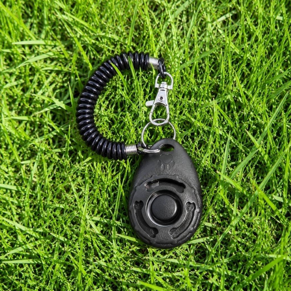 Clicker per Addestramento Cani Strumento Portatile per l'Addestramento Comportamentale per Cani Obbedienza