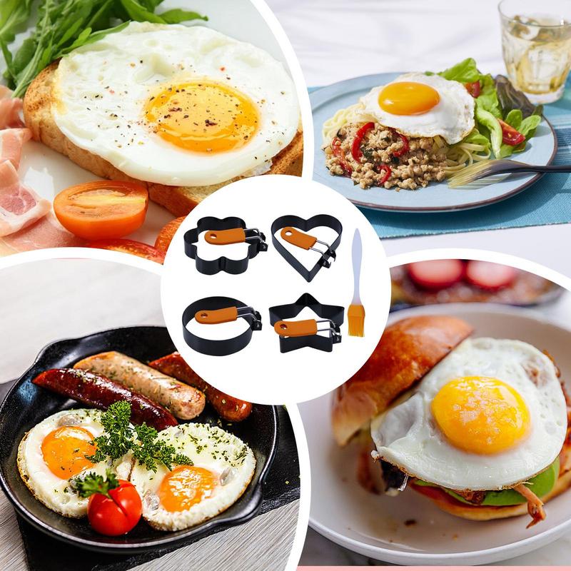 Muffinring Spiegelei Former Antihaft Spiegelei Ring Grill Pfannkuchen Former Für Omelett Sandwiches