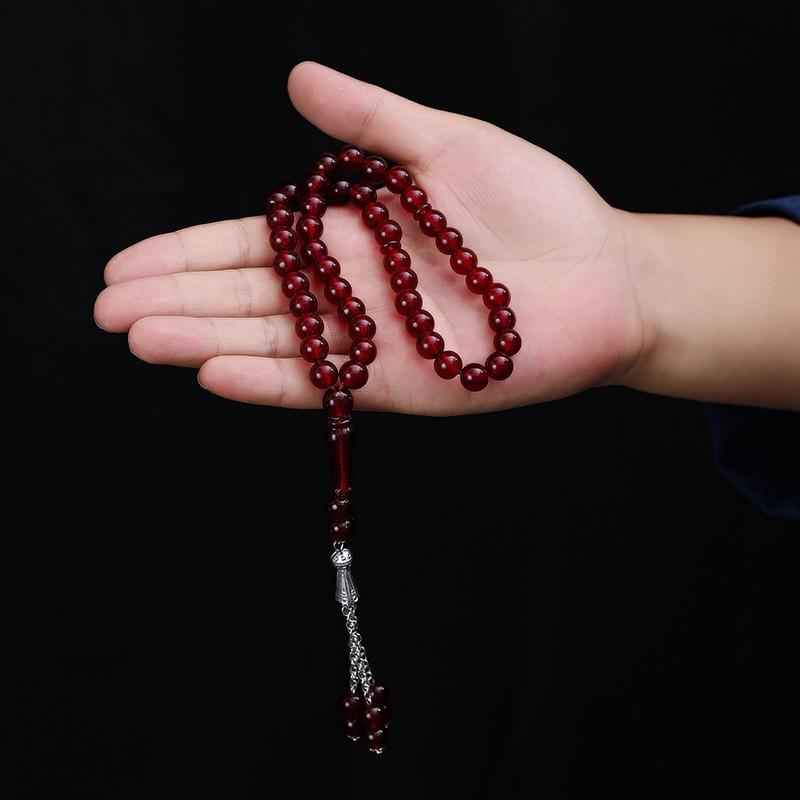Palestinian Arabic Rosary Beads - 33 Middle Eastern Prayer Beads
