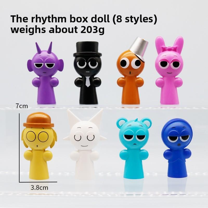 

Incredibox Miniature Collectible Pvc Figurine Set For Music Fans And Game Enthusiasts Style 1