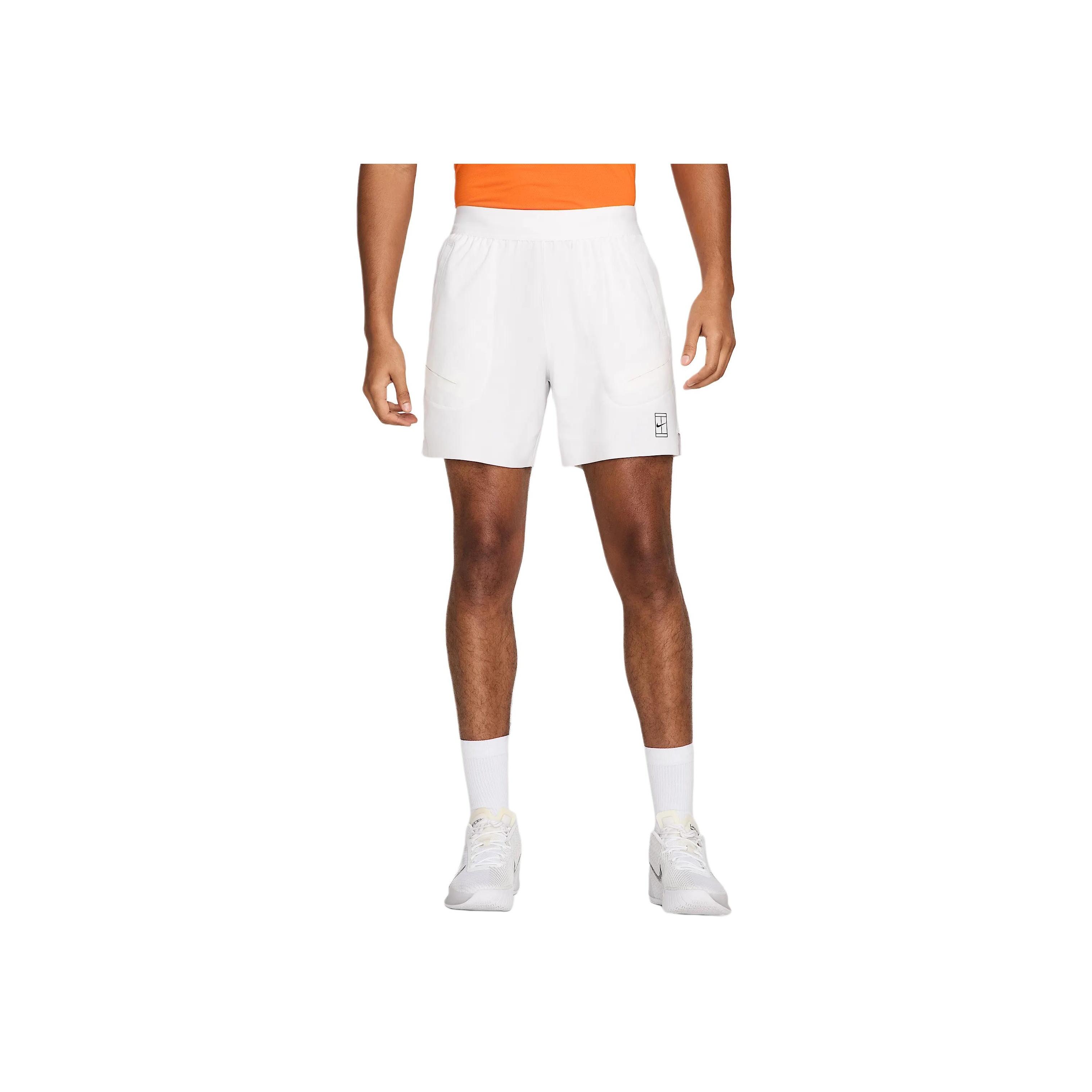 

Nike Шорты мужские повседневные эластичные Dri-Fit с однотонным логотипом Белые FZ6913-100 XL