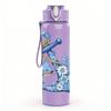 1PC Vintage Anchor Ocean Art Print 750ml Color Plastic Sports Water Bottle Leakproof Flip Straw Lid Suitable for Sports Office Home Use