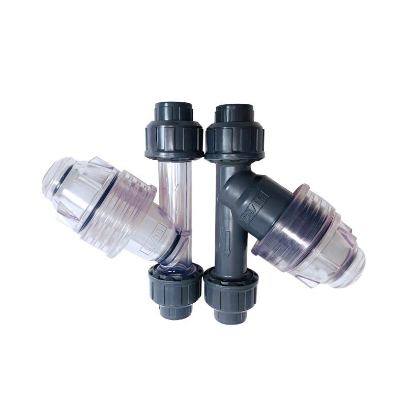 UPVC Y-Type Transparent Pipe Filter