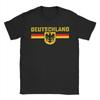 Deutschland Deutschland Deutsche Flagge T-Shirt Sommer 100% Baumwolle T-Shirts Für Herren Mode T-Shirt Kurzarm Großartiges Oberteil