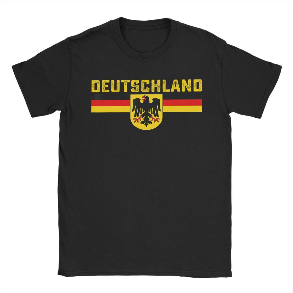 Badge of Germany Deutschland T Shirts Men 100 Cotton Creative TShirts Crew Neck  Tee Shirt Short Sleeve Clothes Big Size